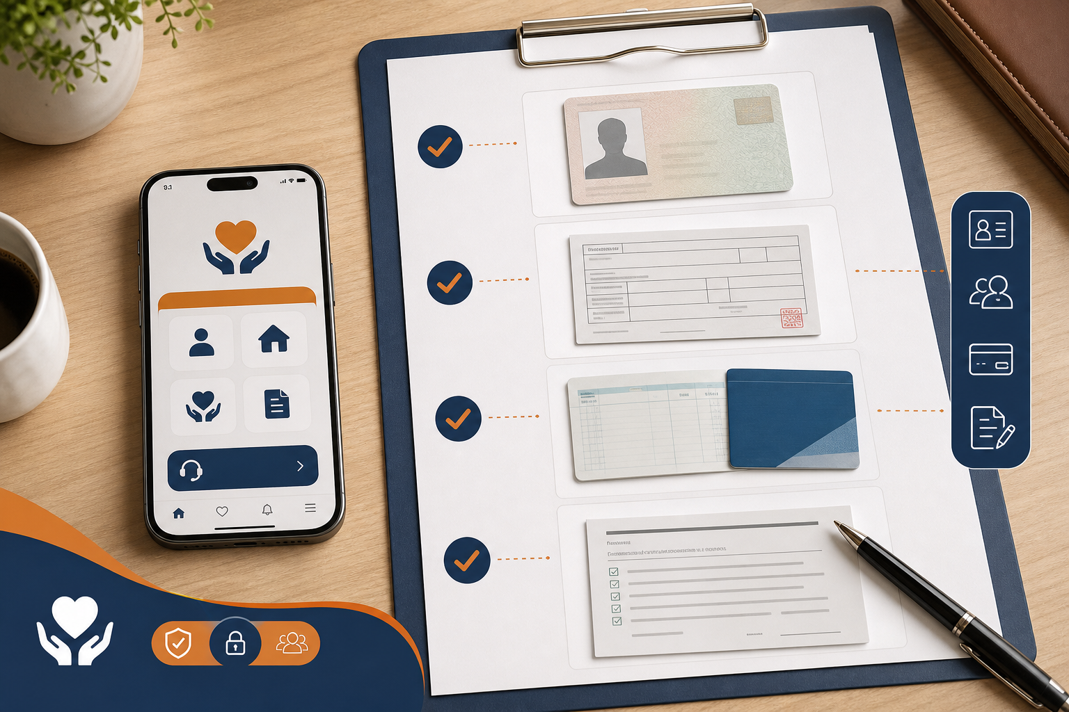 복지멤버십 신청 전 준비서류 체크리스트 이미지