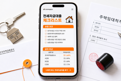 전세자금대출 필요서류 정리