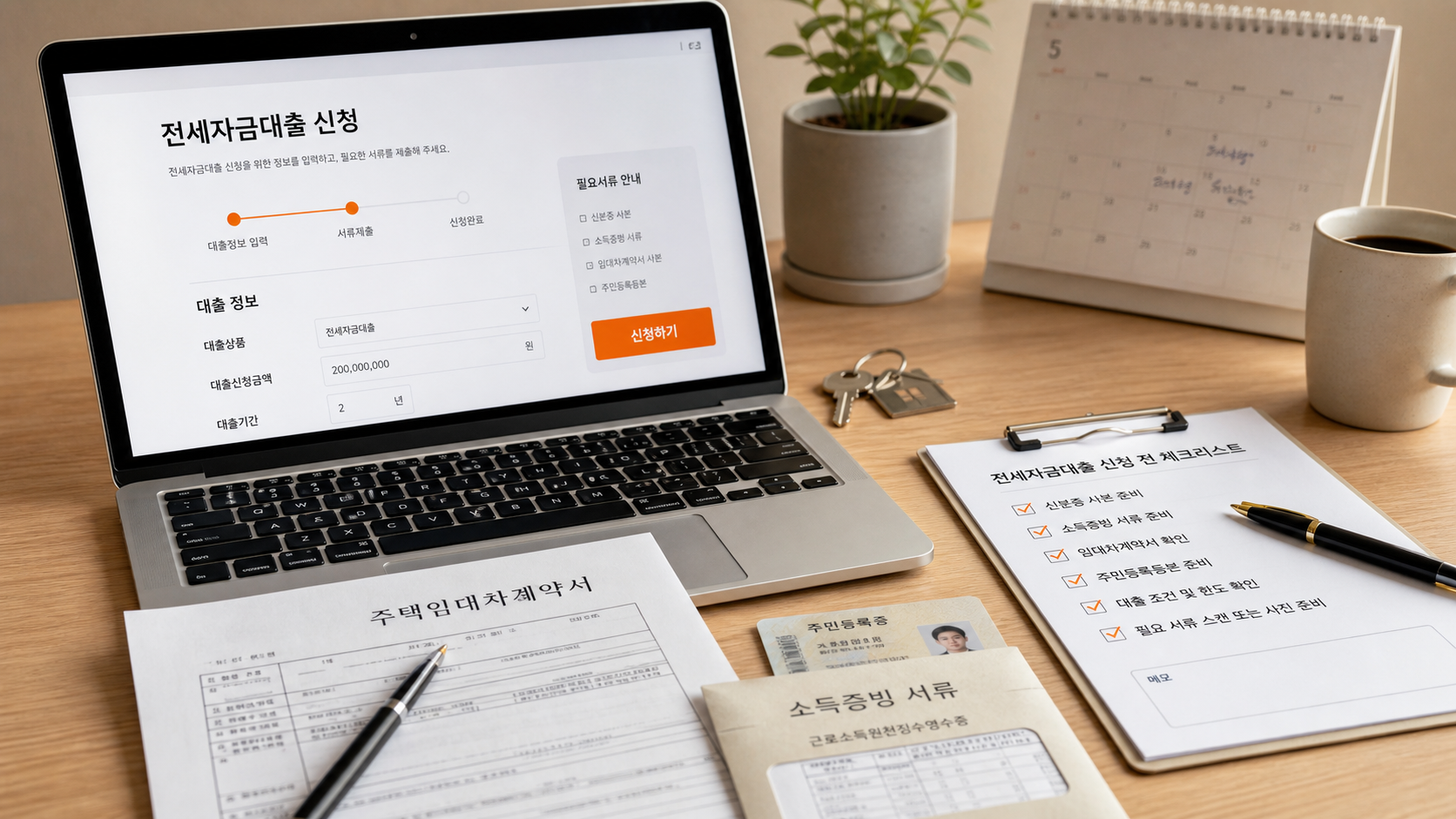 전세자금대출 신청 전 준비서류와 체크리스트
