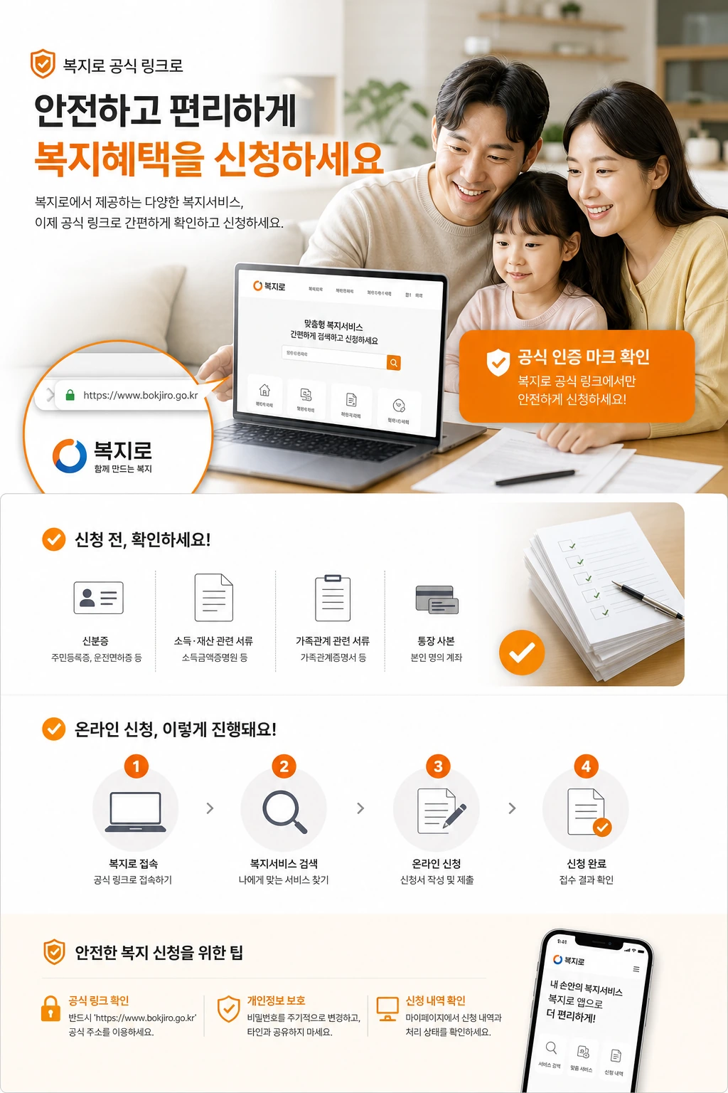 복지멤버십 온라인 신청 절차와 서류 체크리스트 이미지