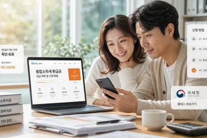 종합소득세 환급금 조회 대상자 누구일까? 월별 세무 일정