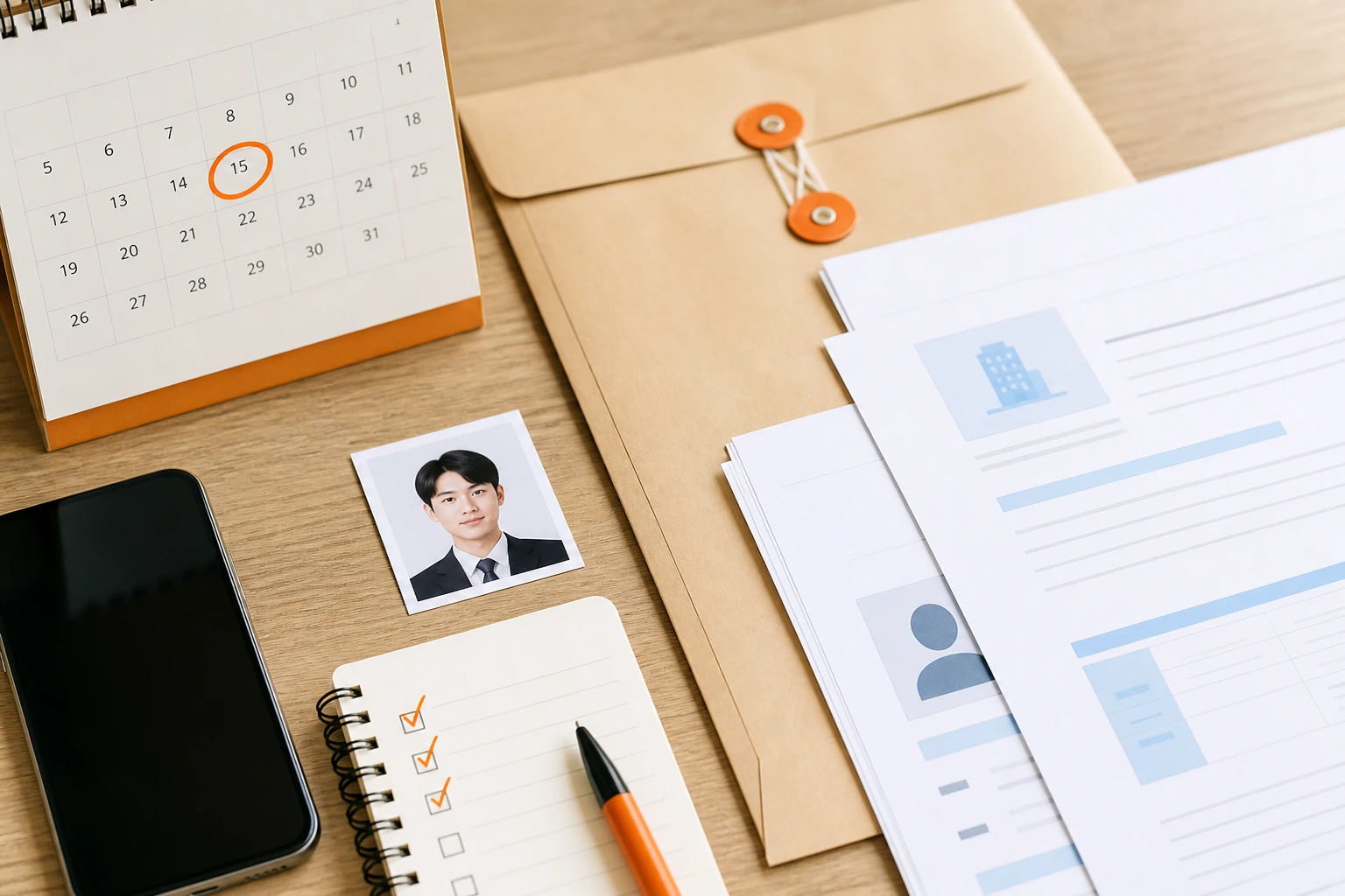연구직 채용 신청 절차와 서류 준비 이미지
