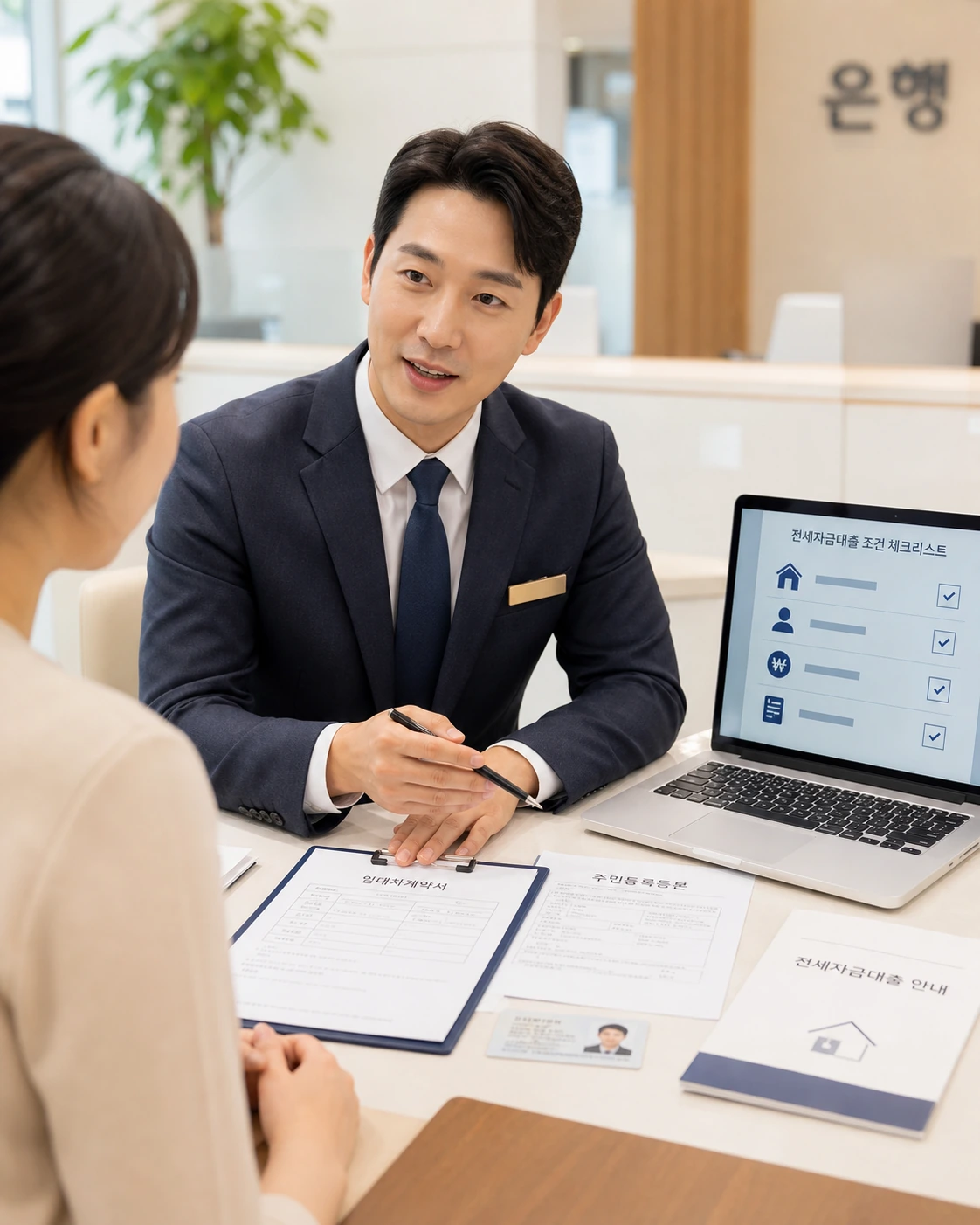 전세자금대출 신청 전 확인해야 할 대상 조건과 계약서 체크 화면
